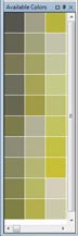 Available colors